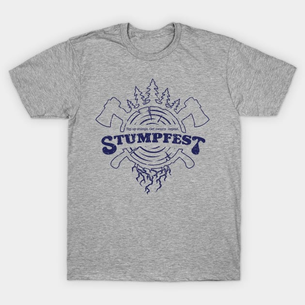 Stumpfest - Brisbane Australia Original Heather T-Shirt by FFAFFF